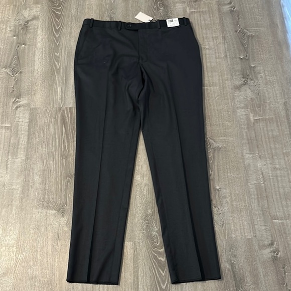 Peter Millar Men’s 40R Harker Stretch Trouser Elegant Gray Dress Pants - Picture 3 of 11